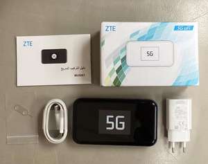 ZTE MU5001 Entsperrter 5G Mobile WiFi6 AX1800 Drahtloser Hoch geschwindigkeit router 5G 4G LTE Cat19 mit 4500mAh Batterie unterstützung 32 Benutzer - Product Image 2