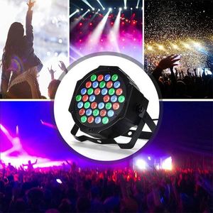 RGB 36 Sound Activated <strong>DMX</strong> <strong>Control</strong> 7 Modes <strong>with</strong> Remote Moving Retro Poj Dj Mini Laser Led Stage Lights 2022 for Club KTV Disco - Product Image 3