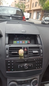 Android 11 araba GPS navigasyon DVD OYNATICI MERCEDES BENZ C sınıfı için C180/C200/C230 araba otomobil radyosu çalar Stereo kafa ünitesi DSP IPS - Product Image 2