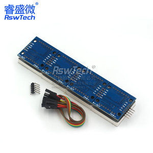 MAX7219 Dot-Matrix-Modul Mikrocontroller 4-in-1 Display mit 5P-Linien-LED-Display-Modul MAX7219 - Product Image 3