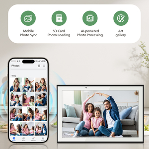ปฏิทินดิจิทัล WiFi ขนาด 10.1 นิ้ว, จอแสดงผลแบบสัมผัสอัจฉริยะสำหรับตารางงานครอบครัว, กรอบรูปดิจิทัล Smart Sync - Product Image 1