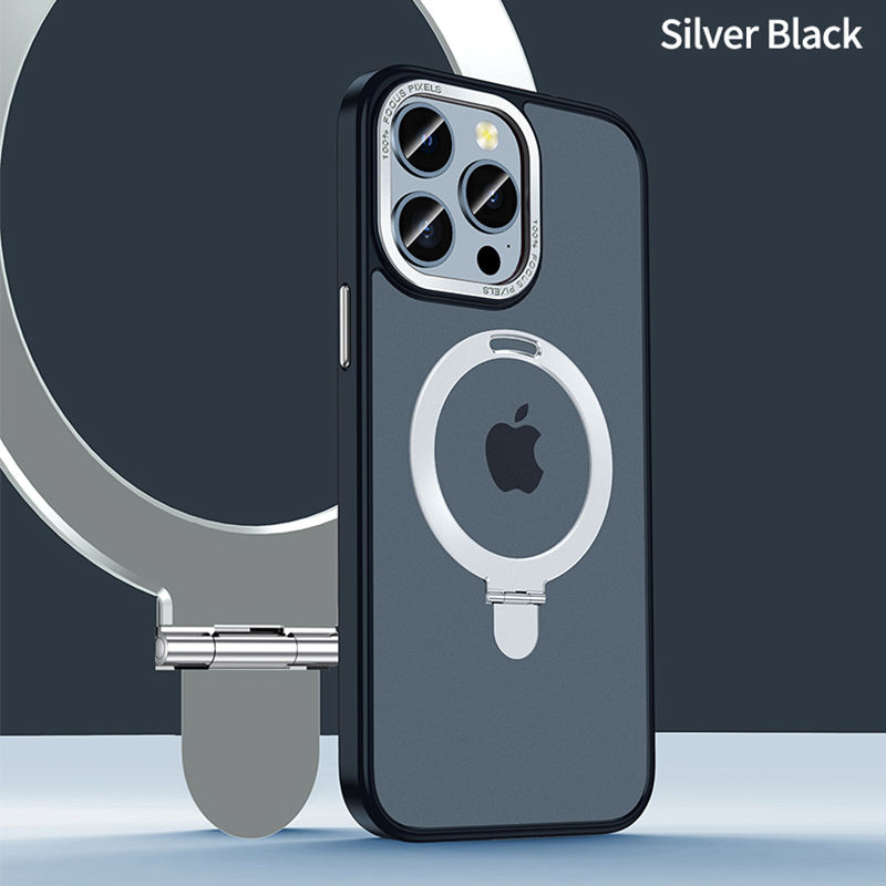 black+silver ring
