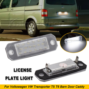 Yeni 12V LED numarası plaka lambası VW Transporter T5/T6 2003-2019 & Caddy 2004-2017 beyaz plaka işık meclisi - Product Image 2