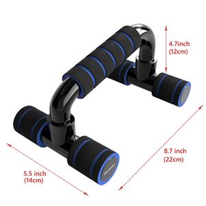 Adjustable Push up Bars - Professional Grade Strength <strong>Training</strong> Stands for Muscle Power &amp; Fitness Workout - Product Image 4