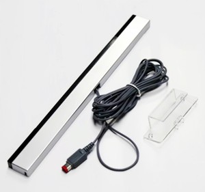 Yeni kablolu sensör çubuğu Nintendo WII için WU oyun konsolu alıcı sensörü oyun denetleyicisi sinyal kablosu adaptör çubuğu alıcısı wii u - Product Image 1