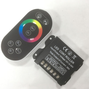 RGB Led Strip Light Dimmer Wireless RF telecomando PWM Led Controller per striscia Led - Product Image 2