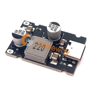 PD65W อินเตอร์เฟซ Type-C โมดูลชาร์จเร็ว USB PD อะแดปเตอร์ DC 5521 5525 Type-C ที่ชาร์จโมดูล PCB & PCBA - Product Image 2