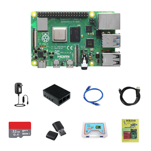 <strong>Raspberry</strong> <strong>Pi</strong> 4B 1GB 2GB 4GB 8GB Linux <strong>in</strong> Stock <strong>Raspberry</strong> <strong>Pi</strong> 4 Model B Aluminium No Fan Case Kits Development Boar