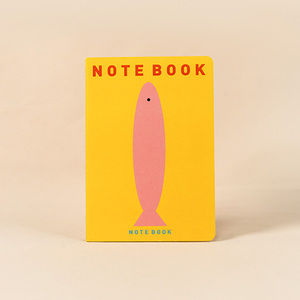 Großhandel umwelt freundliche billige Sattel heftung Übung Notizbuch niedlichen Fisch Notizbuch recycelbare Notizen für Schüler Klassen kamerad - Product Image 3