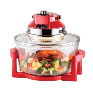 低脂炊具多功能炊具厨房厨师卤素风味波涡轮烤箱12L对流烤箱卤素烤箱 - Product Image 1
