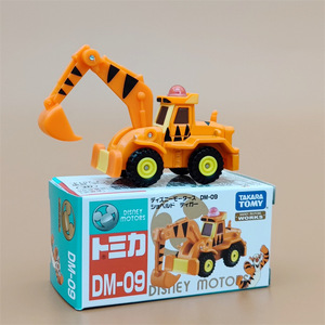 ของเล่นรถโมเดลการ์ตูน1:60รถของเล่นเรือเหาะขนาดเล็กทิกเกอร์รถขุดรถบรรทุกบ๊อบเดฟรถของเล่นสำหรับเด็ก - Product Image 3