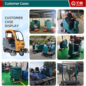 14000m ²/h Máy quét sàn chạy bằng pin ngoài trời vỉa hè & máy quét đường phố với Bàn Chải Bên cho các xưởng nông nghiệp - Product Image 6