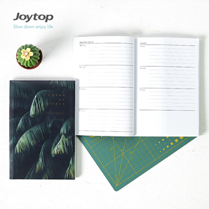 Joytop-Bloc de notas con Hojas de hierba personalizadas, Serie de Hojas de hierba, sello de lámina dorada, espiral, cubierta blanda, calendario, tarjeta, diario, cuaderno - Product Image 4