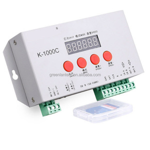 K-1000C контроллер K1000C WS2812B WS2811 APA102 T1000S WS2813 LED 2048 пикселей программа DMX DMX512 SD Карты Контроллера DC5-24V - Product Image 2