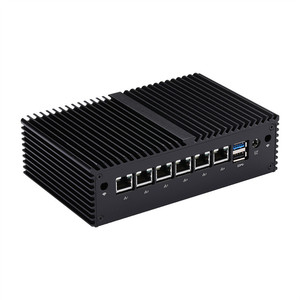 Qotom Intel J1900 CPU 6 Gigabit LAN pfsense PC Disponible en múltiples tipos de enchufe Mini PC Firewall - Product Image 4