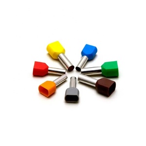 Bloque de terminales prensado en frío terminal aislado de tubo de alambre doble TE1010 de alta calidad - Product Image 2