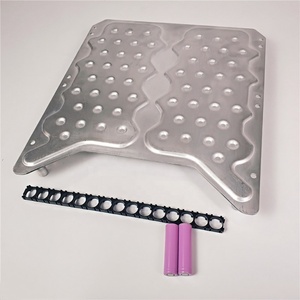 Brazing Rechargeable Battery Business Purpose Vehicle <strong>Liquid</strong> <strong>Cold</strong> Aluminum Cooling <strong>Plate</strong>