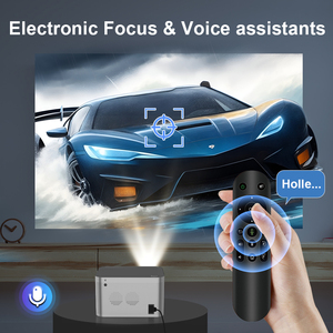 Akıllı Android 11 projektör 4K Proyector Dural bant WIFI 6 BT 5.0 düşük gürültü projeksiyon için büyük bir ekran ev sineması - Product Image 6