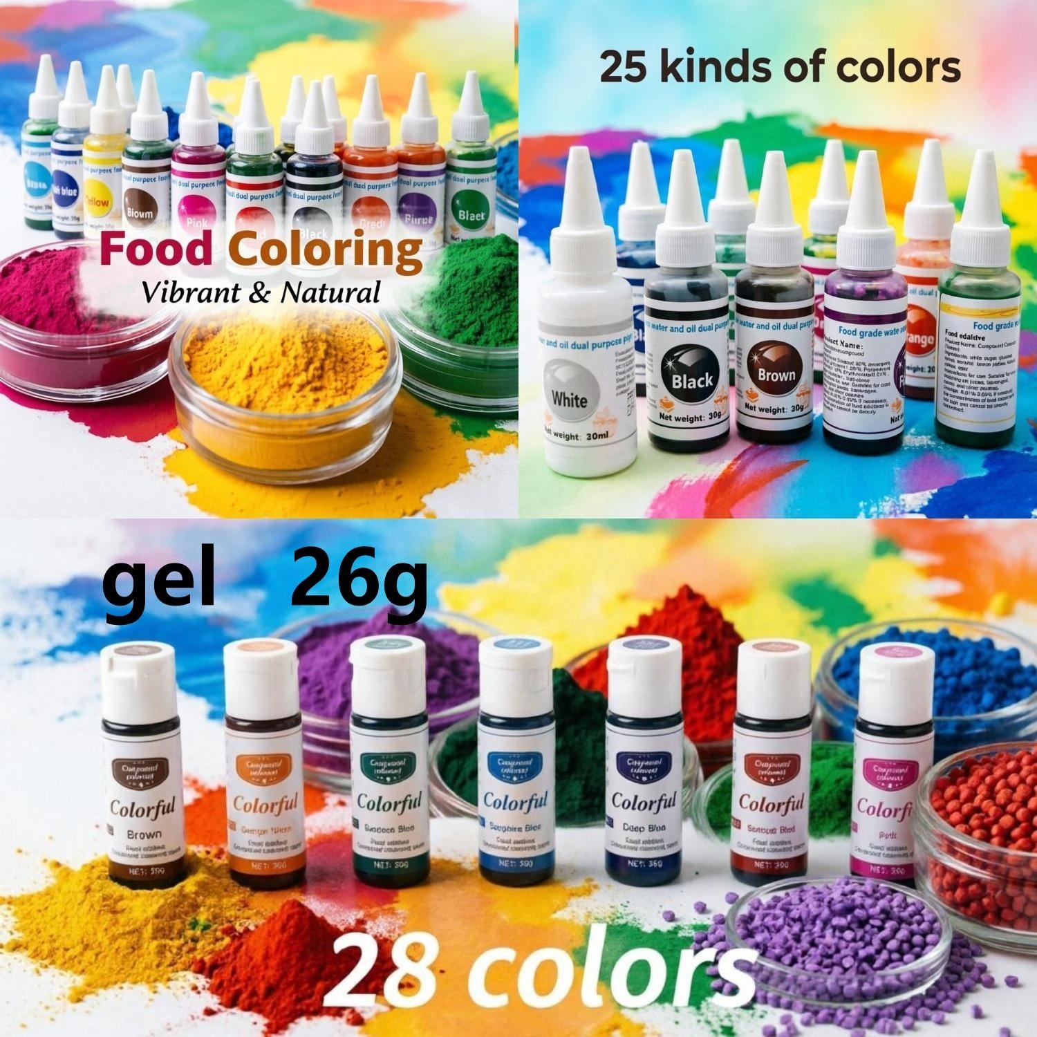 30g Liquid Food Coloring