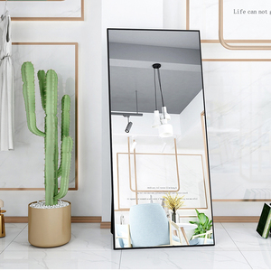 Espejo de tocador largo Rectangular decorativo para sala de estar - Product Image 1