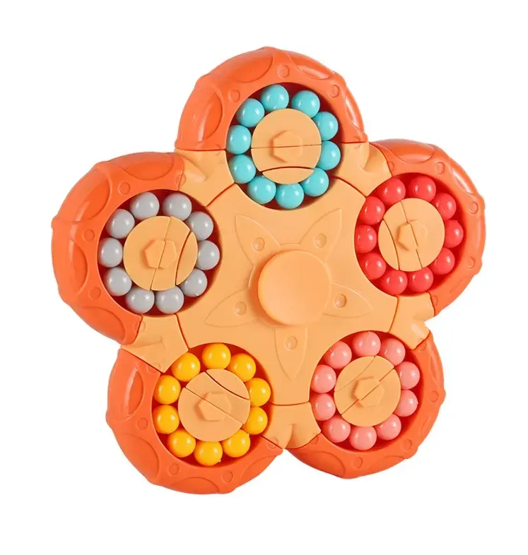 새로운 교육 장난감 피젯 스피너 매직 콩 퍼즐 큐브 장난감 손가락 끝 자이로 스트레스 해소 장난감 아이들을위한 장난감 성인 선물
