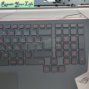 Palmrest Top trường hợp bàn phím máy tính xách tay GK cho ASUS ROG g701vi g701vik gx700vo 0kn0-sd1gr11 0knb0-e611gr00 với <span class=keywords><strong>touchpad</strong></span> và loa - Product Image 3