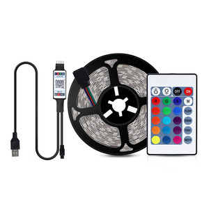 マルチカラー<span class=keywords><strong>LED</strong></span>ライトストリップ5VRGB <span class=keywords><strong>LED</strong></span>モーションセンサーリモートコントロールライトストリップ1m 2m 3m 5m - Product Image 3