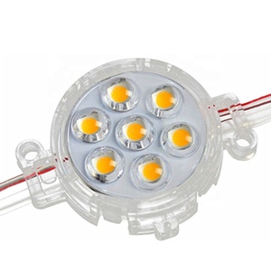 OEMODMストリングモジュールピクセルライトRGB24VIP68防水ICフルカラー屋外クリスマスホリデーLEDピクセルポイントライト - Product Image 1