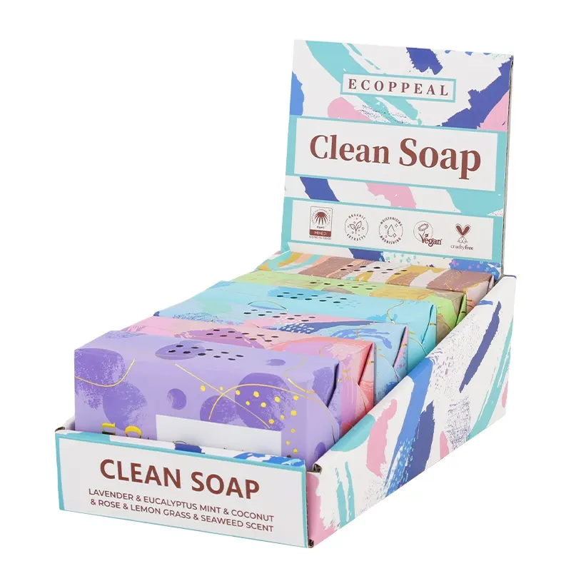 Sabun mandi jeruk alami, sabun mandi Toilet buatan tangan, pemutih pelembap Vitamin E Label pribadi