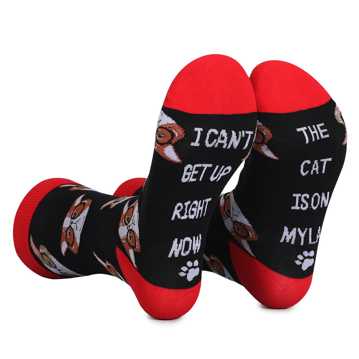 Black Red Cat