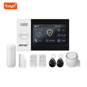 Akıllı yaşam App Alexa Google ev kontrol Tuya 4.3 ''dokunmatik ekran WiFi GSM 4G Alarm sistemi Sistema de Alarma para el Hogar - Product Image 1