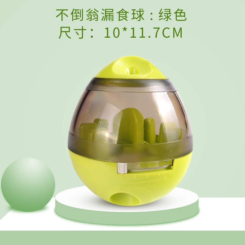 Green - adjustable food leakage hole