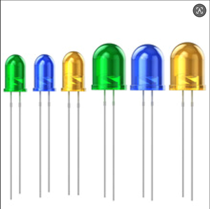 Plug-in 3mm - 5mm Vòng đầu dẫn với màu sắc F3 - F5, chân dài và ngắn với thẻ, hạt đèn <span class=keywords><strong>LED</strong></span> đặc biệt cho đèn tín hiệu - Product Image 5