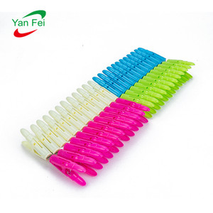 6CM 48PCS מעורב צבע פלסטיק בגדי יתדות בגדי תליית יתדות בגדי סיכות חדש קידום פלסטיק קליפים בגדי קליפ - Product Image 5