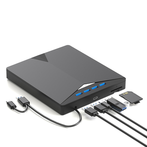 USB 3.0外置移动光驱DVD RW七合一多功能多接口读写录音机 - Product Image 1