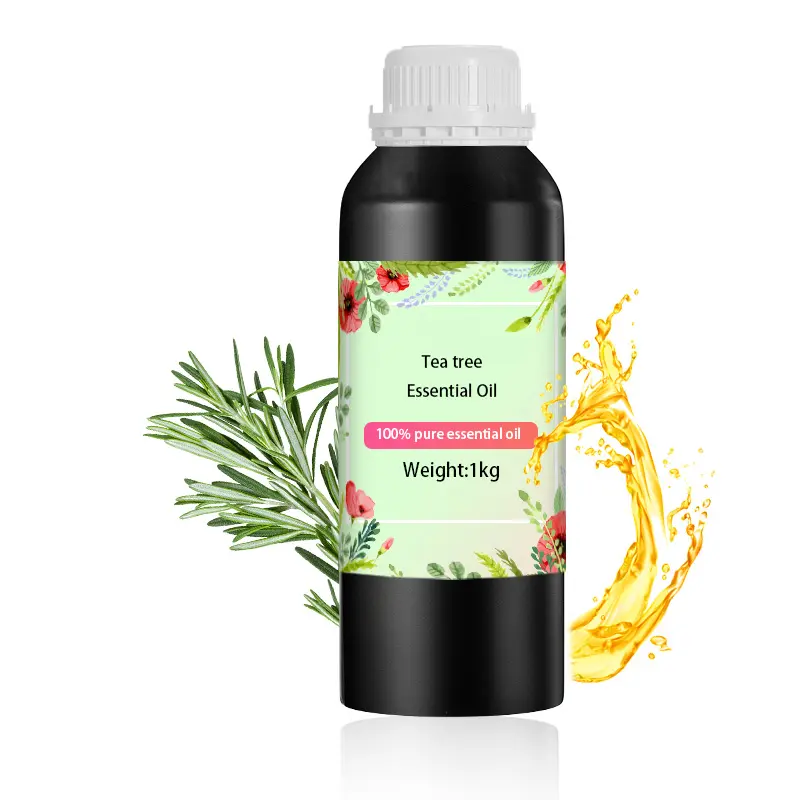 Bulk Supplier Tea Tree Essential Oil Plant Huile De Massage For Soap Candle Making Skincare Cosmetic Raw Materials Body Care
