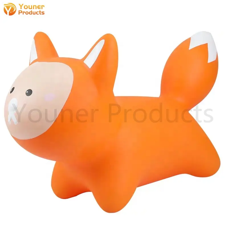 Kiddie Riding Toy Inflatable Bouncer Animals Fox Dinosaur for Sports Play and Exercise Customized YPJA-7-105 Aceptable 500pcs