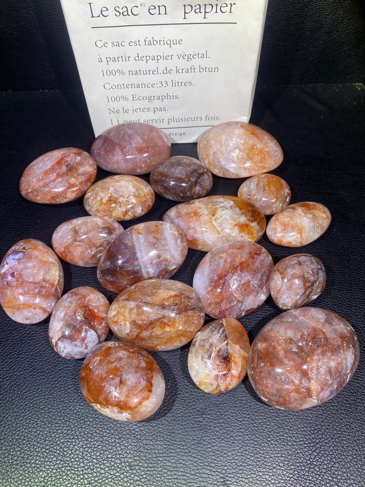Quartz rouge de feu