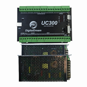UC300运动控制3 ~ 6轴X、Y、Z、A、B、C，通过USB通信与Mach 3软件 + 数控铣削系统电源 - Product Image 2