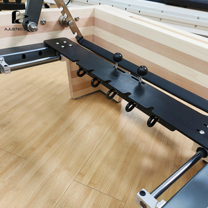 Imported Solid Maple and Beech Wood Splicing Bed Frame Aluminum Alloy Thickened Track Imported Piano Wire Spring Pilates Reforme - Product Image 5