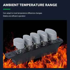 Modern becerileri mutfak aletleri aralığı davlumbaz klavye 5 anahtar basmalı düğme anahtarı - Product Image 5