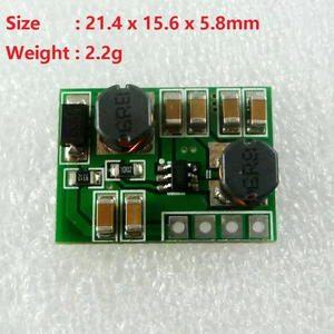 DD2412SA _ 5V * 5 Entrada 2 en 1 Salida de 2-24V 5V Módulo de fuente de alimentación del convertidor elevador y reductor de 5V para cargador solar móvil - Product Image 5