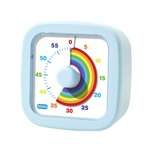 Zhongnaier Free <strong>Sample</strong> Kids Study <strong>Timer</strong> Countdown Rainbow 60 Minutes Visual <strong>Timer</strong> High Quality Custom Square Kitchen <strong>Timers</strong> - Product Image 2