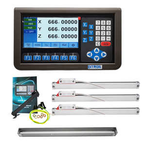 Ditron D80M 2 assi 3 assi LCD DRO con scala magnetica scala lineare Encoder per fresatrice macchina tornio lettura digitale - Product Image 3