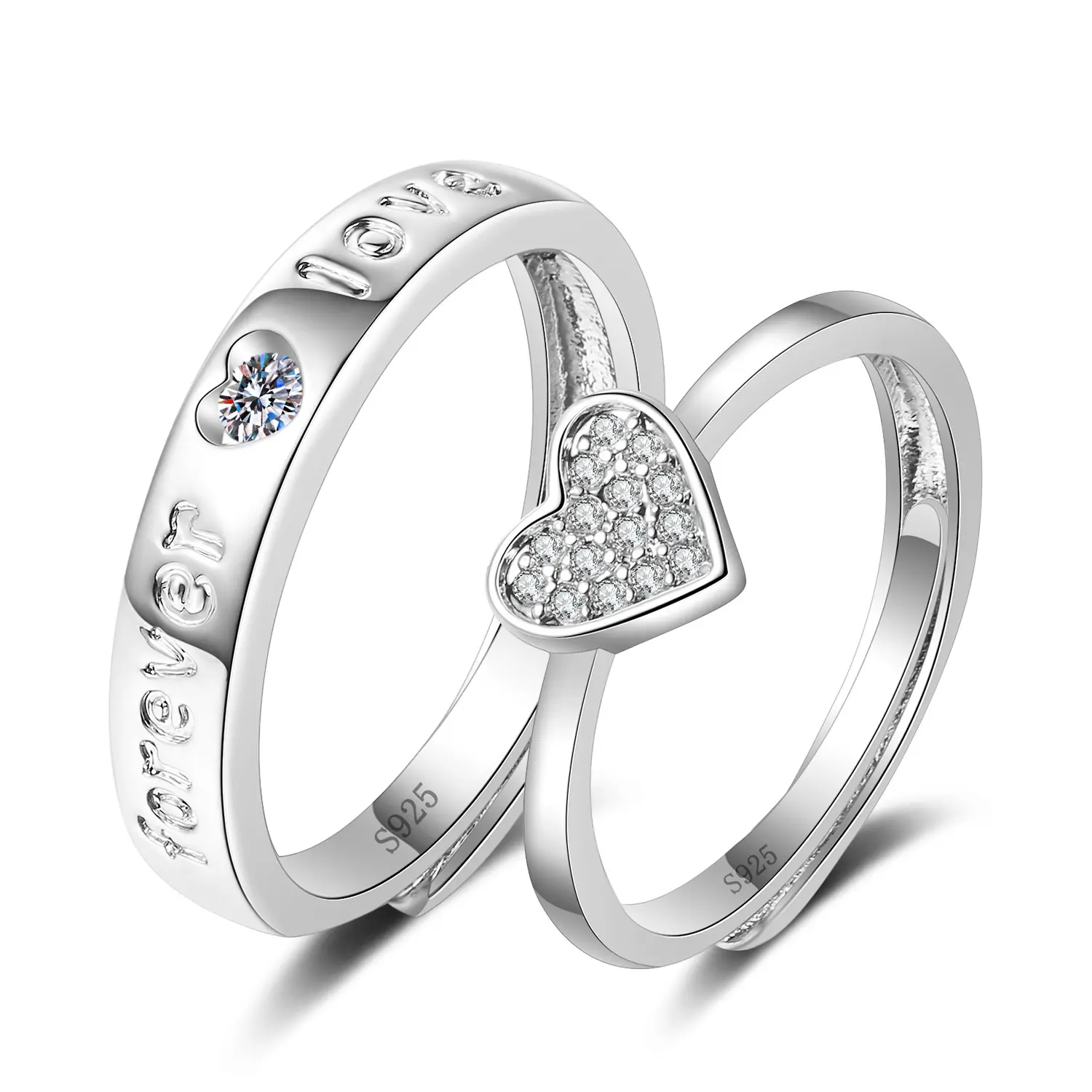 2023 ultimi amanti amanti anello amore testimone fidanzato e fidanzata regalo anniversario di matrimonio studenti amano l'anello regolabile