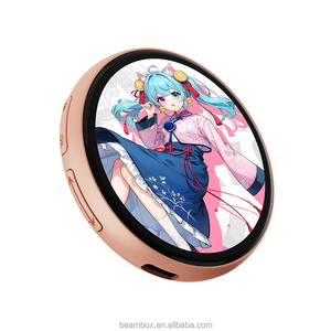 Beambox Ai Công Nghệ 1.8Inch HD IPS 283ppi 500MAh Màn Hình Cảm Ứng Năng Động Huy Hiệu Điện Tử Thông Minh Kỹ Thuật Số Pin Anime Pin Nikko Loại 8-16 - Product Image 1