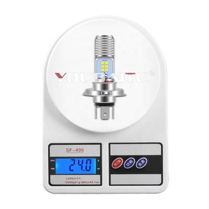 Motosiklet H4 H4 BA20D P15D far 3030 12led ışık ampuller çift renk beyaz sarı tak ve ATV bisiklet için oyna - Product Image 5