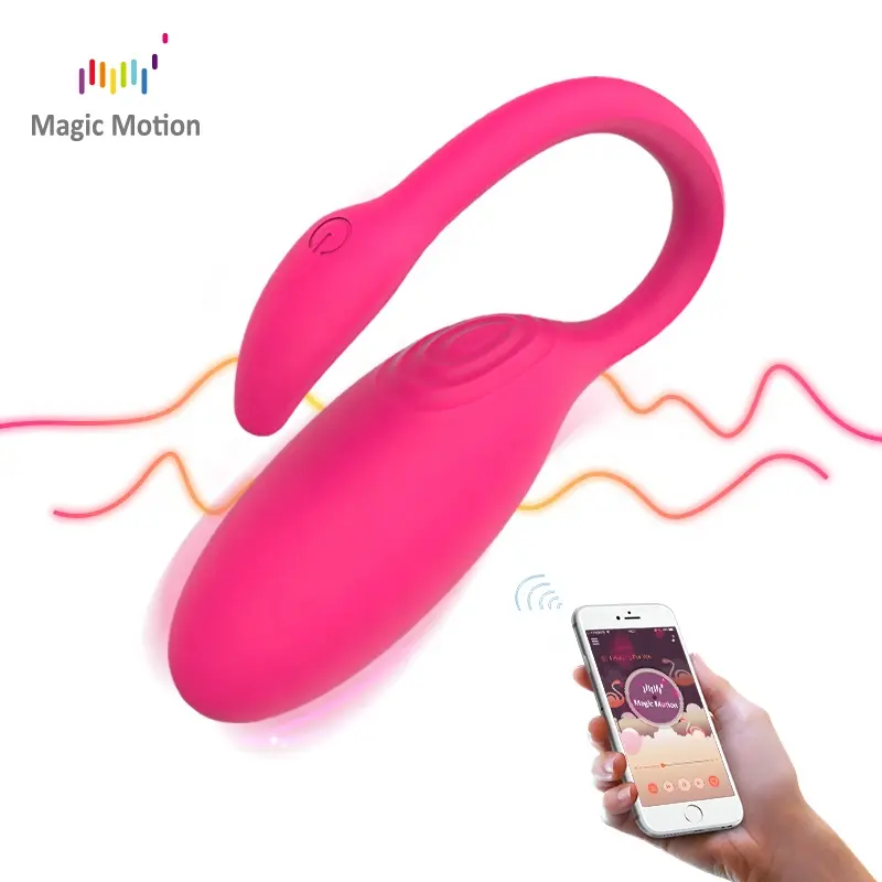 Brinquedos sexuais remoto Magic Motion Flamingo App controlado sem fio amor ovos masturbação feminina estimulação do clitóris para as mulheres