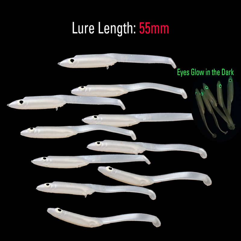 Esca per anguilla da 55 mm (100 pezzi)