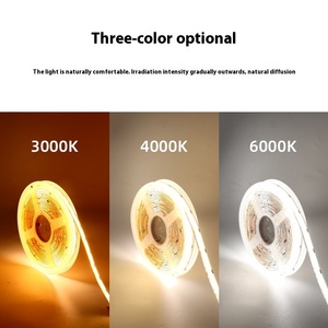 Sxzm แถบไฟ LED แบบ COB/ม. 8มม. มีกาวในตัวสำหรับบันไดเพดานได้รับการรับรองมาตรฐาน FCC ROHS - Product Image 2